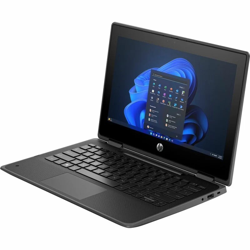 Ordinateur portable convertible 2 en 1 HP Fortis Flip G1i 11.6" (écran tactile) - HD - Intel N250 série N - 8 Go - SSD 256 Go - Clavier anglais et français - Noir de jais - Smart Buy B6LD3UT#ABL
