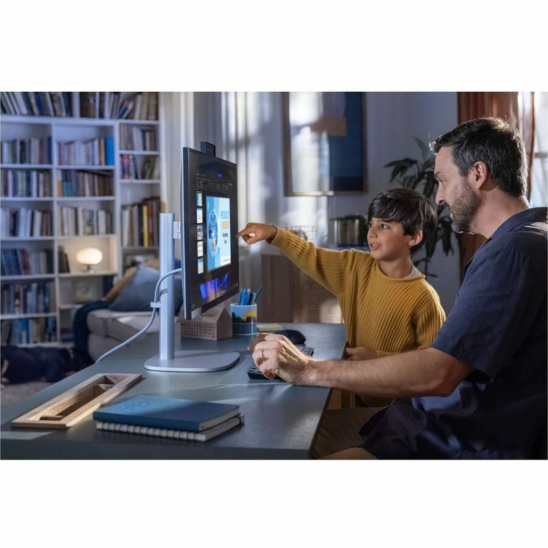 Ordinateur tout-en-un HP EliteStudio 8 AiO G1i - Intel Core Ultra 5 235 - Technologie vPro - 32 Go - SSD 512 Go - Écran tactile Full HD 23.8" - Bureau - Argent Pike C7RR6UT#ABA
