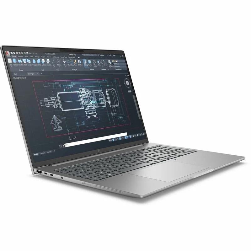 Station de travail mobile HP ZBook 8 G1i 16" - WUXGA - 60 Hz - Intel Core Ultra 7 265H - Technologie vPro - 16 Go - SSD 512 Go - Clavier anglais - Argent météore BP6Y5UT#ABA