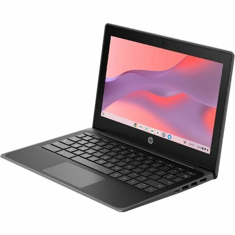 Chromebook robuste HP Fortis G1i 14" avec écran tactile - Full HD - Intel N250 série N - 8 Go - 128 Go de mémoire flash - Clavier anglais et français - Noir de jais - Smart Buy B69SFUT#ABL