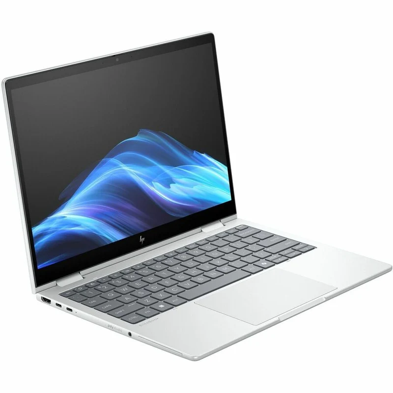 Ordinateur portable convertible 2 en 1 HP EliteBook 8 Flip G1i 13.3" à écran tactile - WUXGA - 60 Hz - Processeur Intel Core Ultra 7 265U - Technologie vPro - 16 Go - SSD 512 Go - Clavier anglais et français - Argent glacier BE8V2UT#ABL