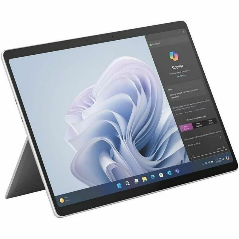 Tablette Microsoft Surface Pro 10 - 13" - Technologie vPro - 32 Go - SSD 512 Go - Windows 11 Pro - 5G - Platinum EP2-34159
