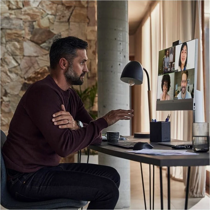 Ordinateur tout-en-un HP EliteOne 840 G9 - Intel Core i5 12e génération i5-12500 - Technologie vPro - 8 Go - SSD 256 Go - Écran tactile Full HD 23.8" - Ordinateur de bureau 69T28UT#ABC