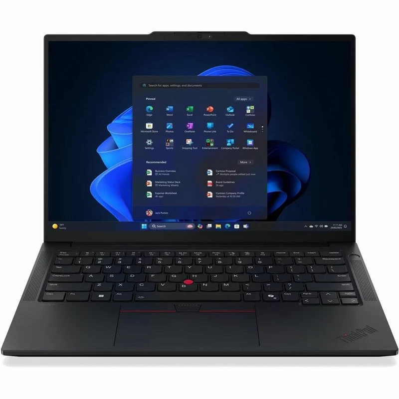 Ordinateur portable Lenovo ThinkPad E14 Gen 7 21T9002FUS 14" - WUXGA - Intel Core 5 210H - 16 Go - SSD 256 Go - Clavier anglais - Noir 21T9002FUS