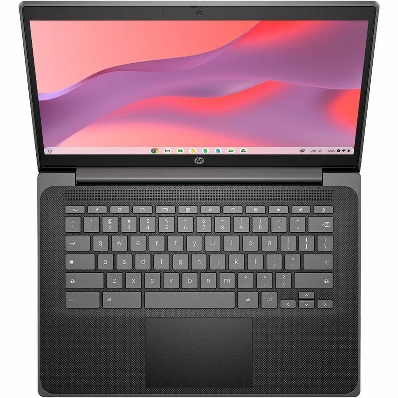 Chromebook HP Fortis G1i 14" - Full HD - Intel N150 série N - 8 Go - 128 Go de mémoire flash - Clavier anglais et français - Noir de jais - Smart Buy B6AX3UT#ABL