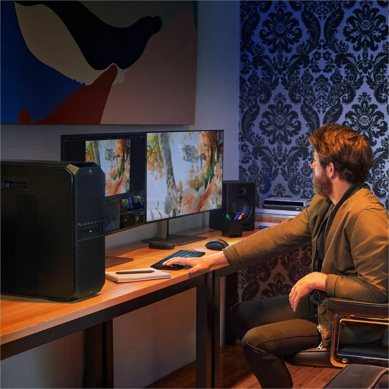 Station de travail HP Z6 G5 A - 1 x AMD Ryzen Threadripper PRO 7955WX - 32 Go - SSD 1 To - Tour - Noir - Smart Buy BG9B9UT#ABA
