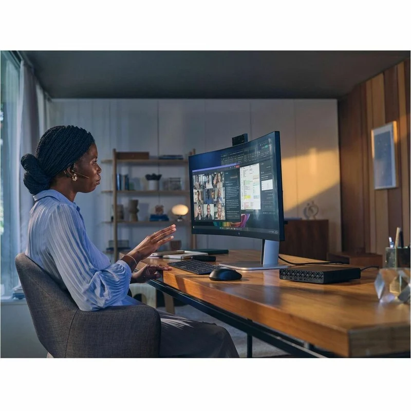 Ordinateur de bureau HP EliteDesk 8 G1a - AMD Ryzen AI 5 PRO 340 - 32 Go - SSD 512 Go - Mini PC - Jack Black C3XG0UT#ABA