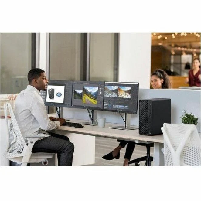 Ordinateur de bureau HP EliteDesk 8 G1i - Intel Core Ultra 7 265 - Technologie vPro - 32 Go - SSD 1 To - Tour - Jack Black C6TX1UT#ABA