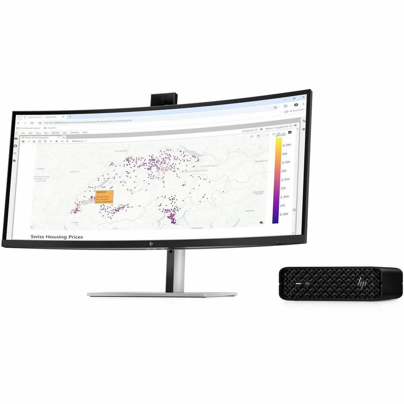 Station de travail HP Z2 Mini G1i - 1 x Intel Core Ultra 7 265 - 16 Go - SSD 512 Go - Mini PC - Noir C0UN1UT#ABC