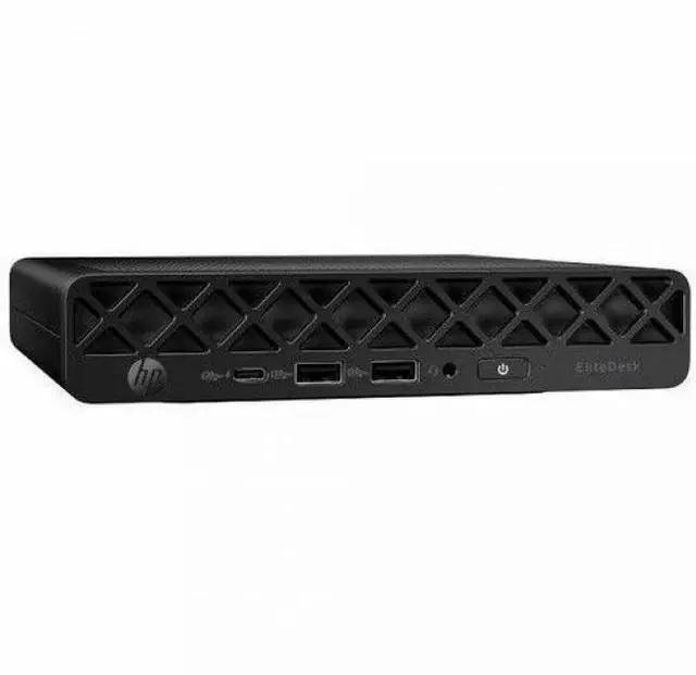 Ordinateur de bureau HP EliteDesk 8 G1i - Intel Core Ultra 9 285T - Technologie vPro - 32 Go - SSD 512 Go - Mini PC - Jack Black BQ4C3UT#ABA