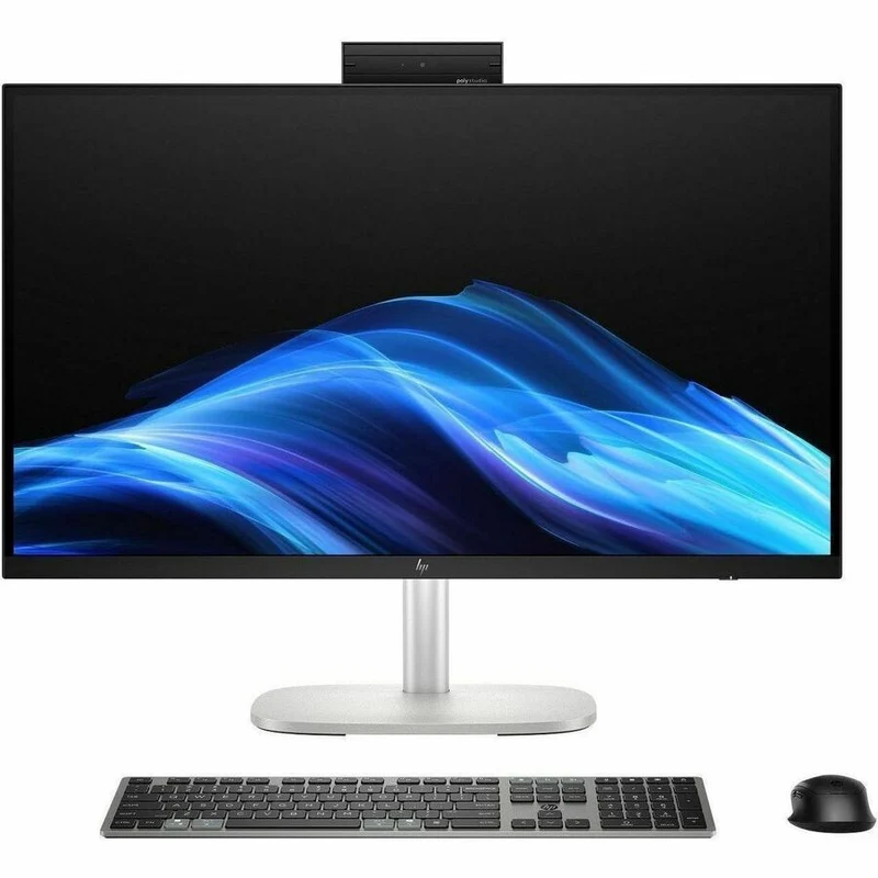 Ordinateur tout-en-un HP EliteStudio 8 AiO G1i - Intel Core Ultra 7 265 - Technologie vPro - 32 Go - SSD 1 To - Écran tactile QHD 27" - Bureau - Argent Pike C7GL4UT#ABA