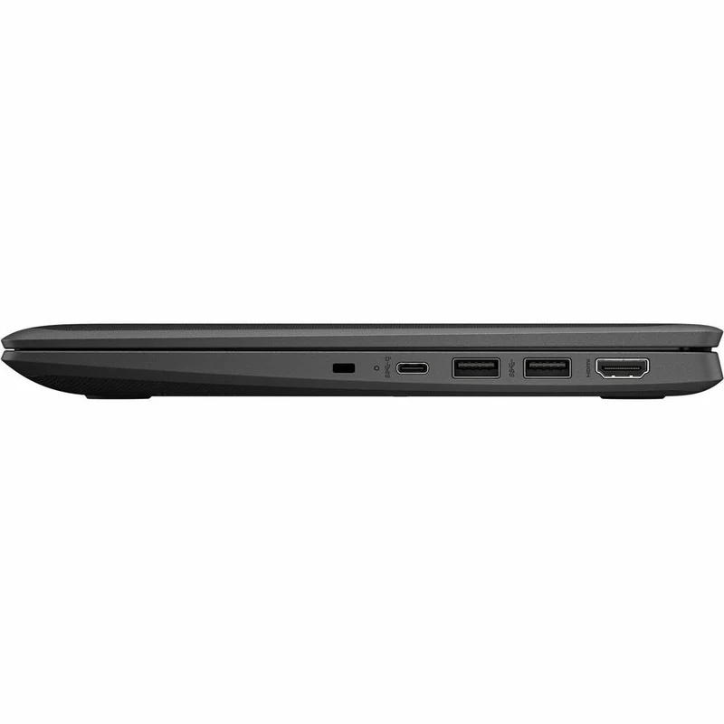 Chromebook convertible 2 en 1 robuste HP Fortis Flip G1i 11.6" avec écran tactile - HD - Intel N150 série N - 16 Go - 128 Go de mémoire flash - Clavier anglais et français - Noir de jais - Smart Buy B69PQUT#ABL