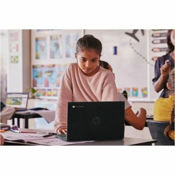 Chromebook HP Fortis G1i 14" - Disque dur - Intel N150 - 8 Go - Mémoire flash 64 Go - Clavier anglais B69SLUT#ABA