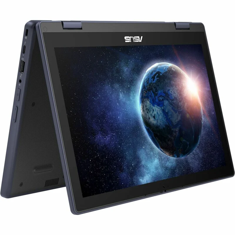 Asus BR1204F BR1204FTA-EN116256T-CB Ordinateur portable 2 en 1 robuste et convertible avec écran tactile 12.2 pouces (WUXGA), processeur Intel N150 série N, 16 Go, SSD 256 Go, gris minéral BR1204FTA-EN116256T-CB