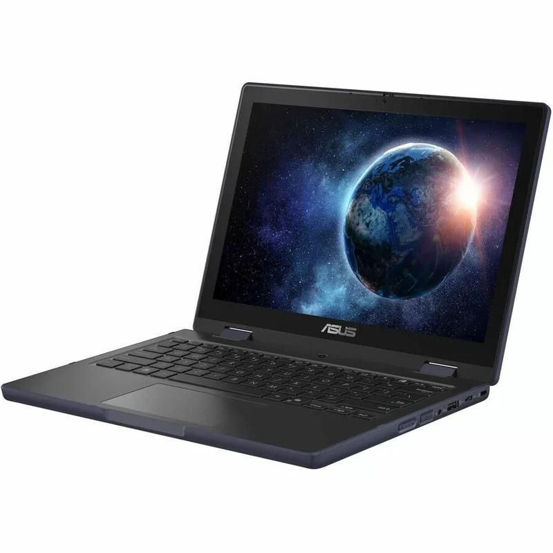 Asus BR1204F BR1204FTA-EN116256T-CB Ordinateur portable 2 en 1 robuste et convertible avec écran tactile 12.2 pouces (WUXGA), processeur Intel N150 série N, 16 Go, SSD 256 Go, gris minéral BR1204FTA-EN116256T-CB