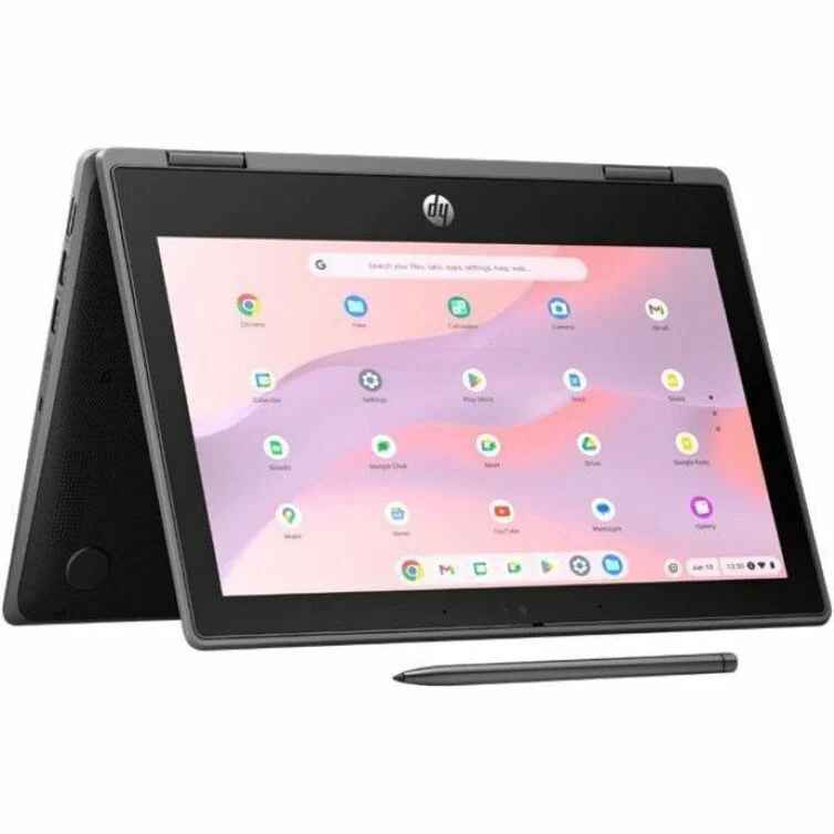 Chromebook convertible 2 en 1 HP Fortis Flip G1i 11.6" (écran tactile) - HD - Intel N150 - 8 Go - Clavier anglais - Smart Buy B69PPUT#ABA