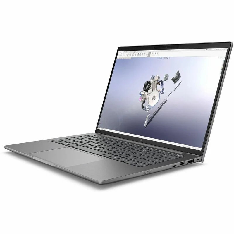 Station de travail mobile HP ZBook 8 G1i 14" - 2.5K - 120 Hz - Intel Core Ultra 7 255H - 32 Go - SSD 512 Go - Clavier anglais - Argent météore BP6K0UT#ABA
