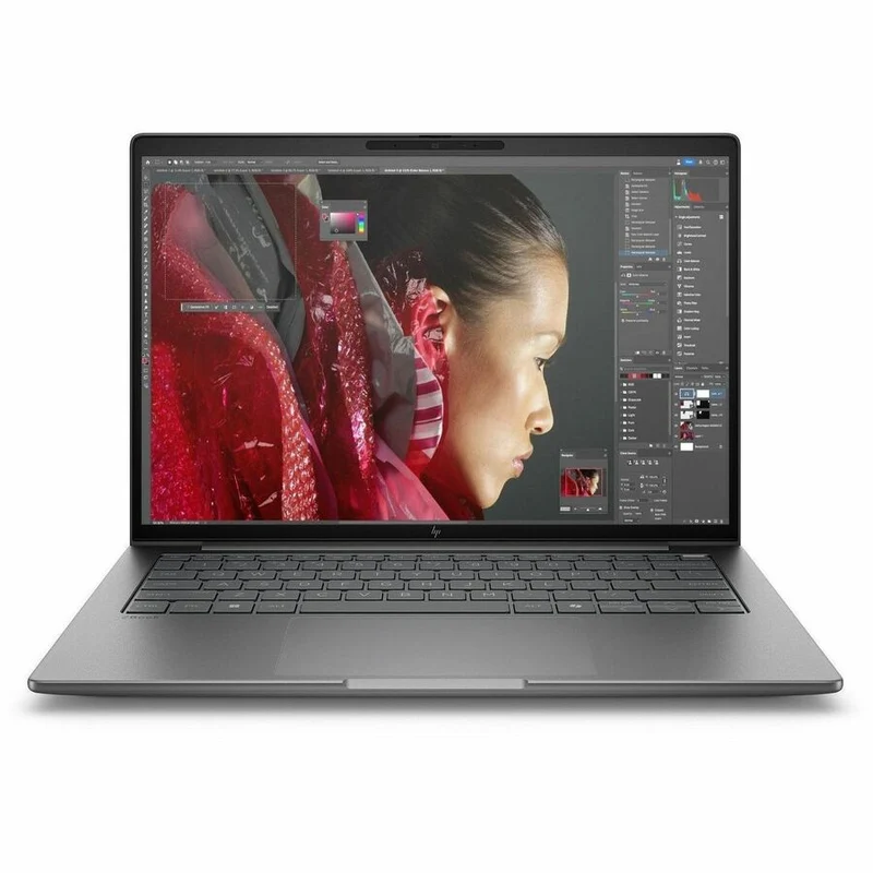 Station de travail mobile HP ZBook 8 G1i 14" - 2.5K - 120 Hz - Intel Core Ultra 7 255H - 32 Go - SSD 512 Go - Clavier anglais - Argent météore BP6K0UT#ABA