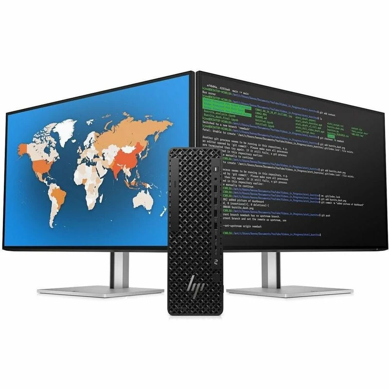 Station de travail HP Z2 G1i - Intel Core Ultra 9 285K - 32 Go - SSD 1 To - Compact - Noir BN5M4UT#ABA