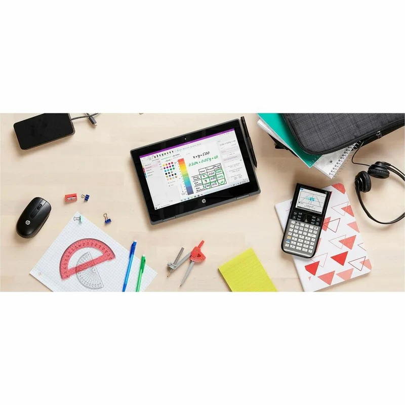 Chromebook convertible 2 en 1 HP Fortis Flip G1m 11.6" (écran tactile) - HD - Octa-core (ARM Cortex A76 + Cortex A55) - 4 Go - 32 Go de mémoire flash - Clavier anglais et français - Noir de jais - Smart Buy B61BHUT#ABL