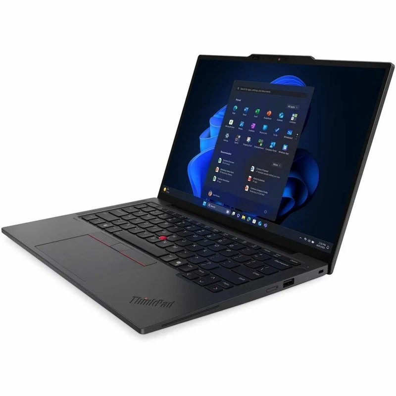 Ordinateur portable Lenovo ThinkPad X13 Gen 6 21RK00BJCA 13.3" - WUXGA - Intel Core Ultra 7 265U - Plateforme Intel Evo - 32 Go - SSD 512 Go - Clavier français canadien - Noir 21RK00BJCA