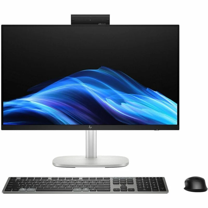 Ordinateur tout-en-un HP EliteStudio 8 AiO G1i - Intel Core Ultra 7 265 - Technologie vPro - 32 Go - SSD 1 To - Écran tactile Full HD 23.8" - Bureau - Argent Pike C7RR8UT#ABA