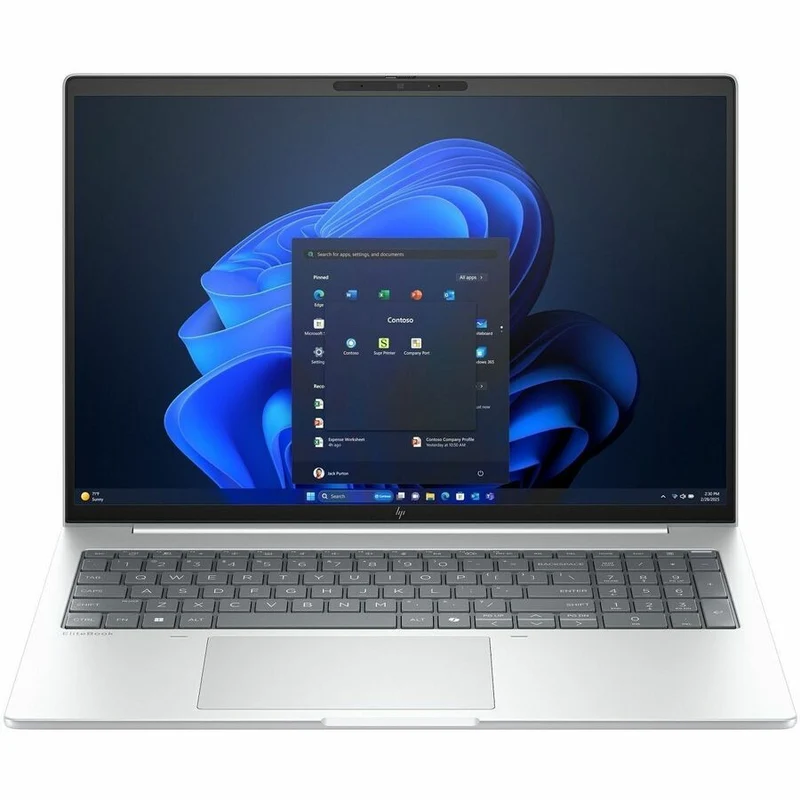 Ordinateur portable HP EliteBook 8 G1i 16" - WUXGA - 60 Hz - Intel Core Ultra 7 255U - 32 Go - SSD 1 To - Clavier anglais - Argent glacier BG6K8UT#ABA
