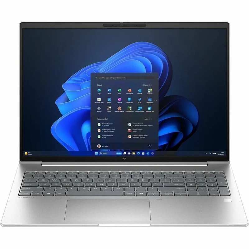 Ordinateur portable HP EliteBook 6 G1a 16" tactile - WUXGA - 60 Hz - AMD Ryzen 7 250 - 16 Go - SSD PCIe NVMe 512 Go - Clavier anglais - Aluminium Pike Silver BM2R5UT#ABA