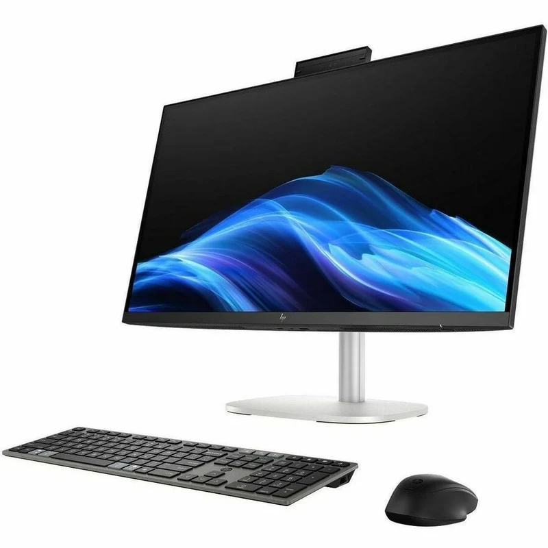 Ordinateur tout-en-un HP EliteStudio 8 AiO G1i - Intel Core Ultra 7 265 - Technologie vPro - 32 Go - SSD 1 To - Écran tactile QHD 27" - Bureau - Argent Pike C7GL5UT#ABC