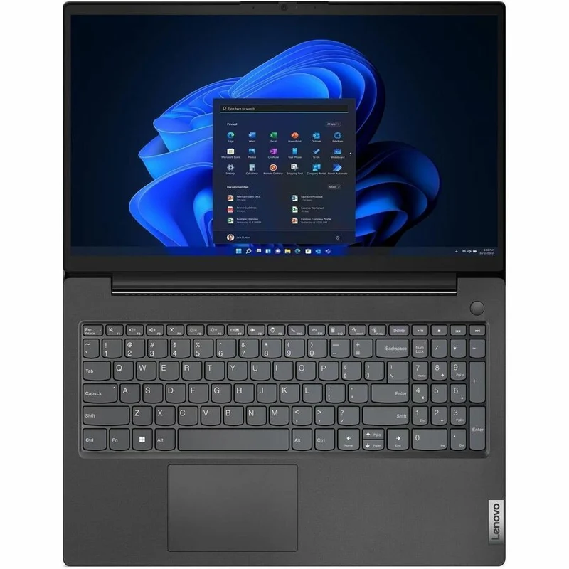 Ordinateur portable Lenovo V15 G4 AMN 83CQ001PCA 15.6" - Full HD - AMD Ryzen 5 7520U - 8 Go - SSD 256 Go - Clavier français et anglais - Noir professionnel 83CQ001PCA