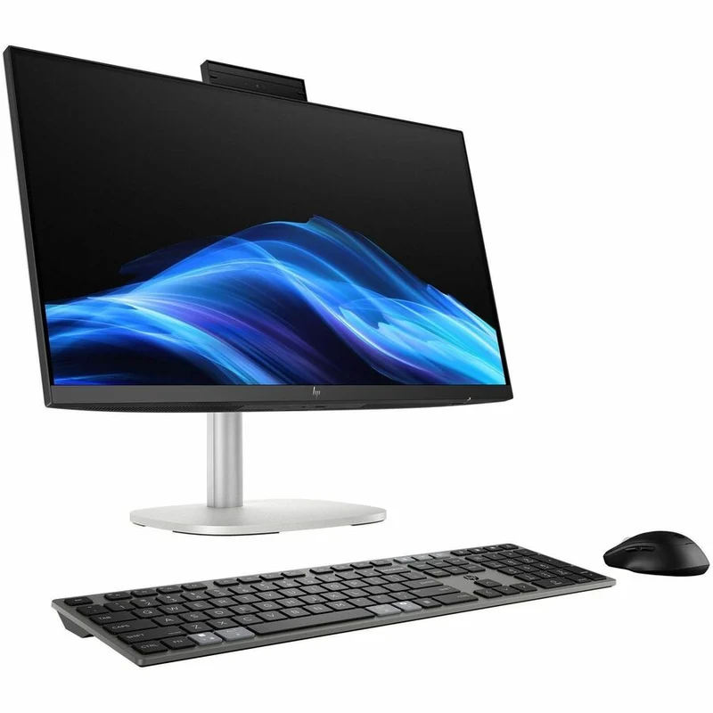 Ordinateur tout-en-un HP EliteStudio 8 AiO G1i - Intel Core Ultra 7 265 - Technologie vPro - 32 Go - SSD 1 To - Écran tactile Full HD 23.8" - Bureau - Argent Pike C7RS0UT#ABC