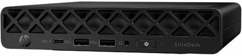 Ordinateur de bureau HP EliteDesk 8 G1i - Intel Core Ultra 7 265T - Technologie vPro - 16 Go - SSD 512 Go - Mini ordinateur de bureau - Jack Black BQ4B9UT#ABA