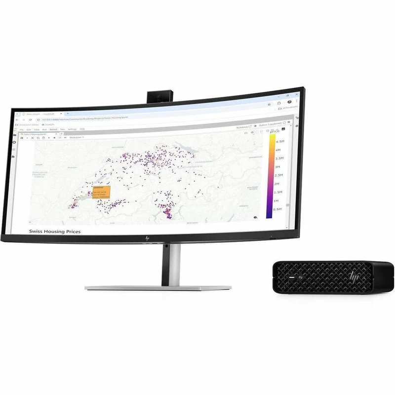 Station de travail HP Z2 Mini G1i - Intel Core Ultra 5 235 - 32 Go - SSD 1 To - Mini PC - Noir BM6M5UT#ABA