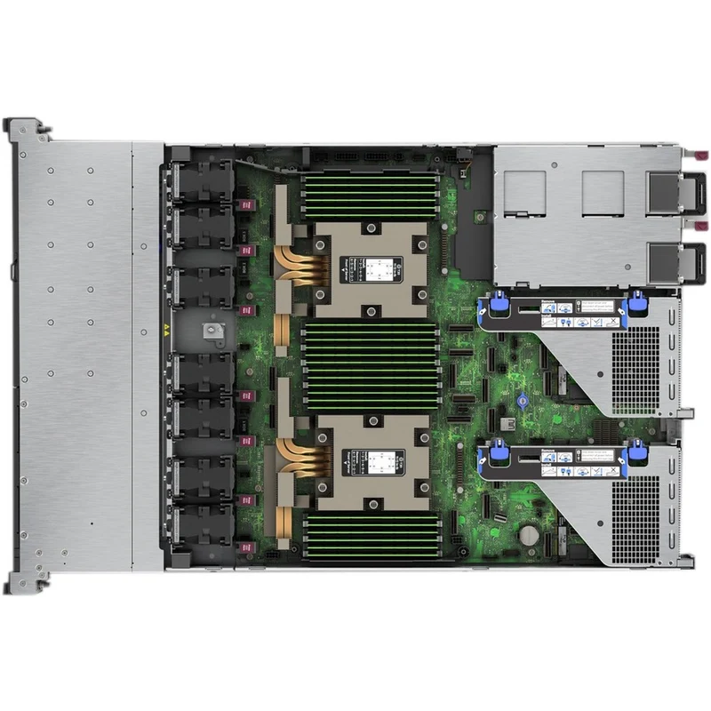 Serveur rack HPE ProLiant DL365 G11 1U - 1 EPYC 9124 2.70 GHz - 32 Go RAM - Contrôleur SAS 12 Gbit/s P55016-B21