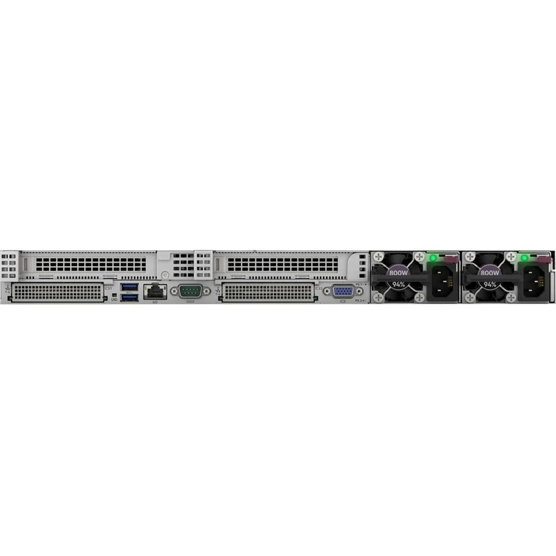 Serveur rack HPE ProLiant DL365 G11 1U - 1 EPYC 9124 2.70 GHz - 32 Go RAM - Contrôleur SAS 12 Gbit/s P55016-B21