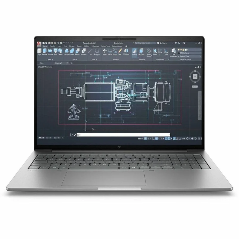 Station de travail mobile HP ZBook 8 G1i 16" - WQXGA - 120 Hz - Processeur Intel Core Ultra 9 285H - Technologie vPro - 32 Go - SSD 512 Go - Clavier anglais - Argent météore BP6Y8UT#ABA