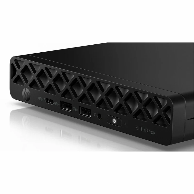 Ordinateur de bureau HP EliteDesk 8 G1a - AMD Ryzen AI 7 350 - 64 Go - SSD 1 To - Mini PC - Jack Black C3XG5UT#ABA
