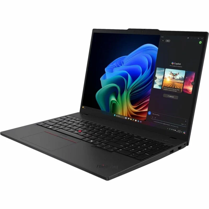 Ordinateur portable Lenovo ThinkPad T16 Gen 4 21QN005XUS 16" Copilot+ - WUXGA - AMD Ryzen AI 7 PRO 350 - 16 Go - SSD 512 Go - Clavier anglais - Noir 21QN005XUS