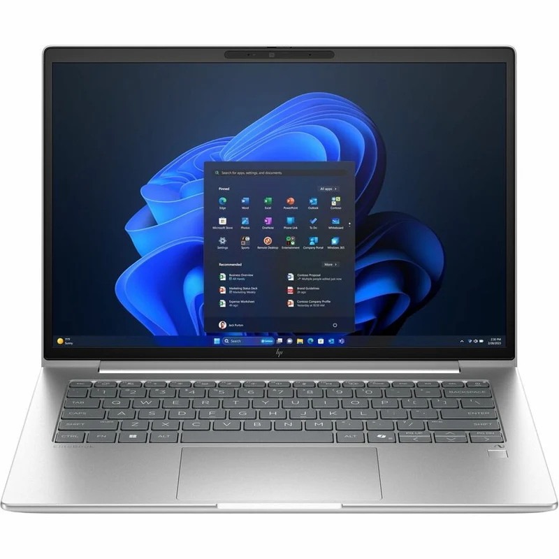 Ordinateur portable HP EliteBook 6 G1a 14" Copilot+ - WUXGA - AMD Ryzen AI 5 340 - 16 Go - SSD 512 Go - Clavier anglais/français - Aluminium Pike Silver C0DP9UT#ABL