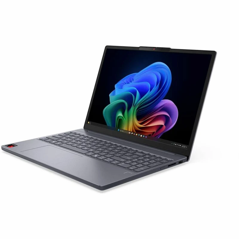 Ordinateur portable Lenovo IdeaPad Slim 3 15Q8X10 83N3004TUS avec écran tactile 15.3" Copilot+ - WUXGA - 60 Hz - Qualcomm Snapdragon X X1-26-100 - 16 Go - SSD 512 Go - Clavier anglais (États-Unis) - Gris Luna 83N3004TUS