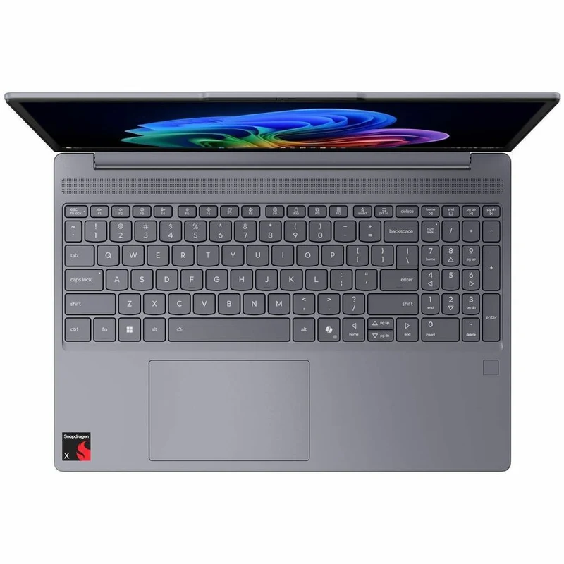 Ordinateur portable Lenovo IdeaPad Slim 3 15Q8X10 83N3004TUS avec écran tactile 15.3" Copilot+ - WUXGA - 60 Hz - Qualcomm Snapdragon X X1-26-100 - 16 Go - SSD 512 Go - Clavier anglais (États-Unis) - Gris Luna 83N3004TUS