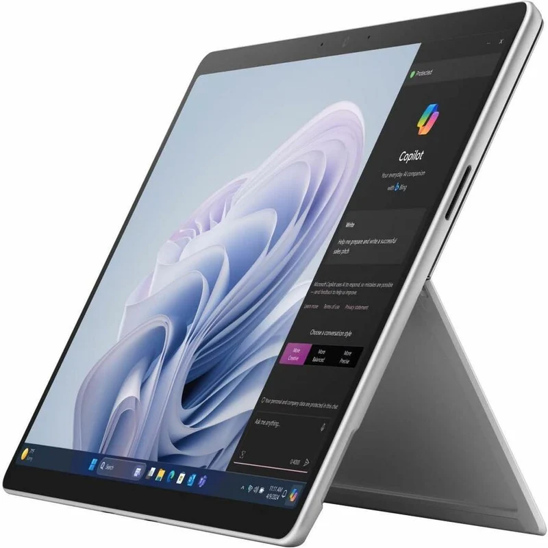 Tablette Microsoft Surface Pro 10 - 13" - Technologie vPro - 16 Go - SSD 256 Go - Windows 11 Pro - 5G - Platinum EP2-34156