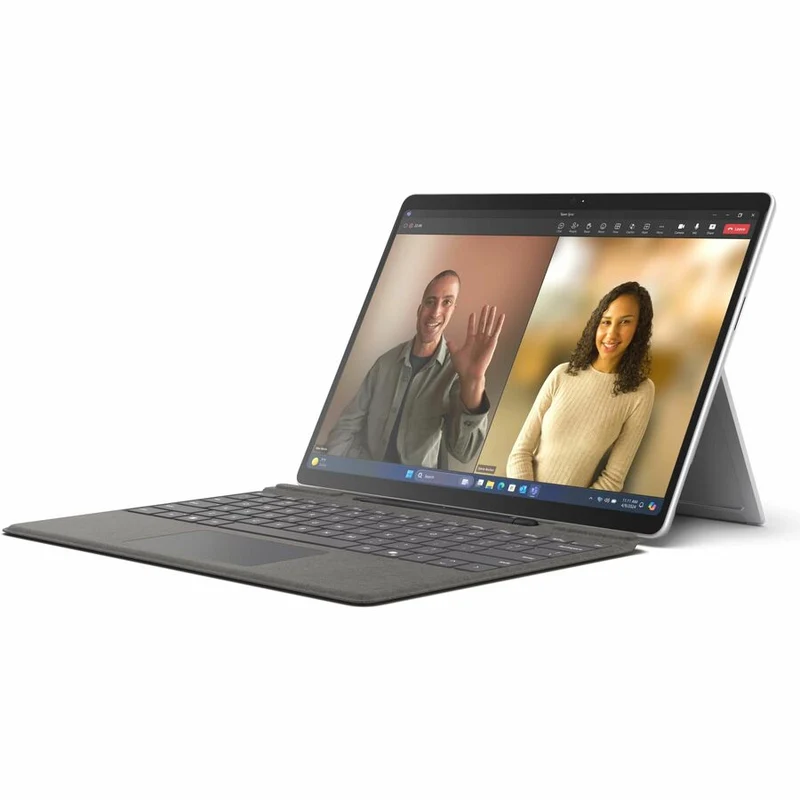 Tablette Microsoft Surface Pro 10 - 13" - Technologie vPro - 16 Go - SSD 256 Go - Windows 11 Pro - 5G - Platinum EP2-34156