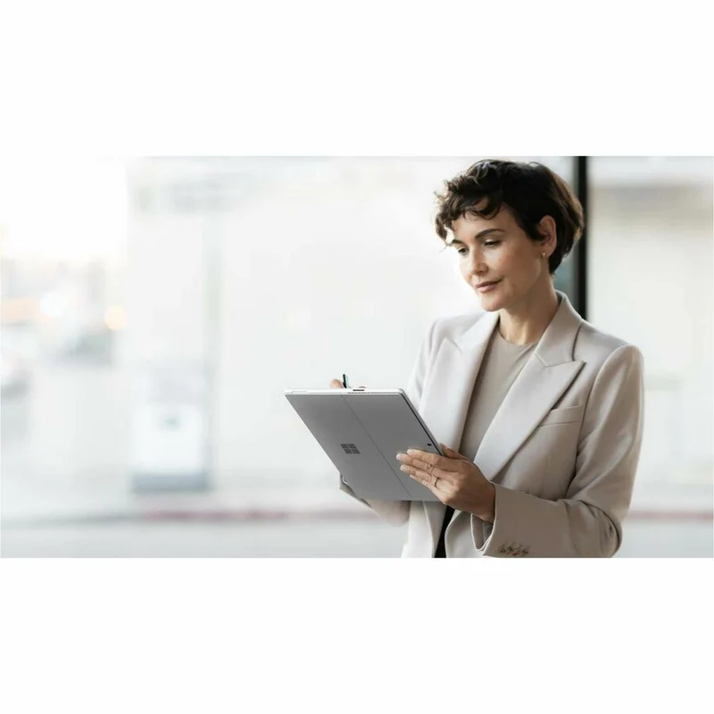 Tablette Microsoft Surface Pro 10 - 13" - Technologie vPro - 16 Go - SSD 256 Go - Windows 11 Pro - 5G - Platinum EP2-34156