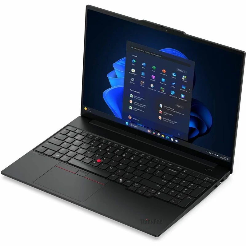 Ordinateur portable Lenovo ThinkPad E16 Gen 3 21ST0004US 16" - WUXGA - AMD Ryzen 7 250 - 16 Go - SSD 512 Go - Clavier anglais - Noir 21ST0004US