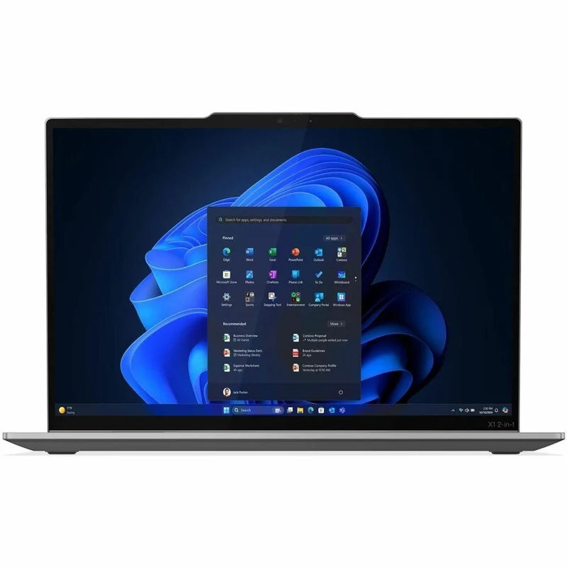 Ordinateur portable convertible 2 en 1 Lenovo ThinkPad X1 Gen 10 Aura Edition 21Q000D3CA, écran tactile 14 pouces - WUXGA - 60 Hz - Intel Core Ultra 7 2e génération 255U - Plateforme Intel Evo - 16 Go - SSD 512 Go - Clavier français canadien - Gris 21Q000D3CA