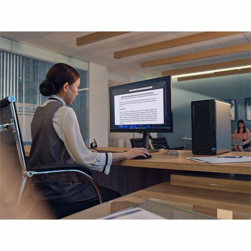 Ordinateur de bureau HP ProDesk 4 G1i - Intel Core Ultra 5 235 - Technologie vPro - 16 Go - SSD 512 Go - Tour - Jack Black C57BMUT#ABA