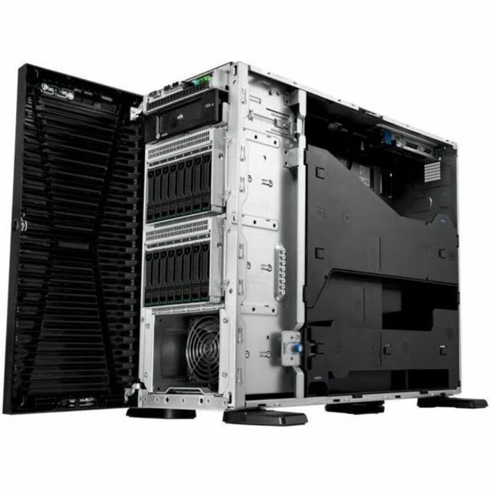 Serveur tour HPE ProLiant ML110 G11 4.5U - 1 x Intel Xeon Gold 5416S 2 GHz - 64 Go de RAM - SSD 1.92 To - Configuration SSD (2 x 960 Go) - NVMe, Serial ATA/600, contrôleur SAS 12 Gbit/s P83317-005