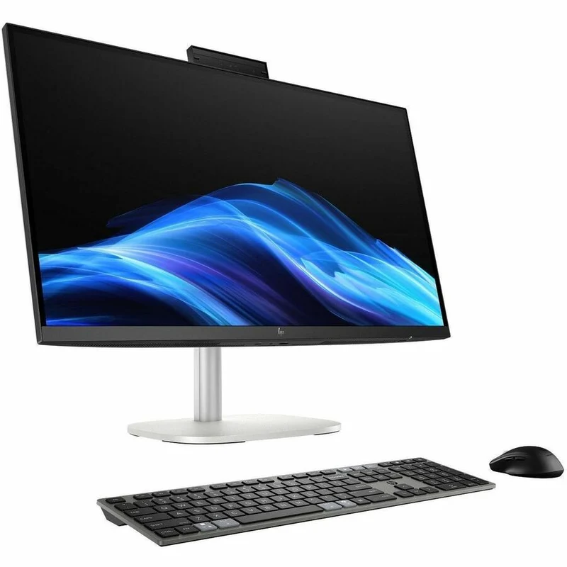 Ordinateur tout-en-un HP EliteStudio 8 AiO G1i - Intel Core Ultra 5 235 - Technologie vPro - 16 Go - SSD 512 Go - Écran tactile QHD 27" - Bureau - Argent Pike C7GL2UT#ABA