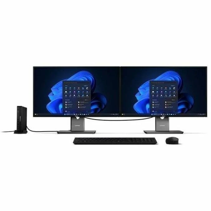 Ordinateur de bureau Lenovo ThinkCentre M70q Gen 6 13A40026US - Intel Core Ultra 7 265T - 32 Go - SSD 1 To - Mini - Noir 13A40026US